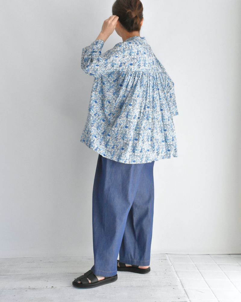 LIBERTY PRINT Shirt Blouse in Nazuna
