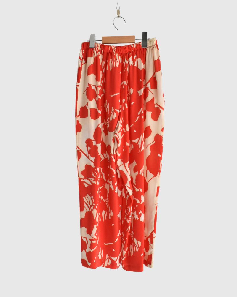Ipeker Print Easy Pants in Orange