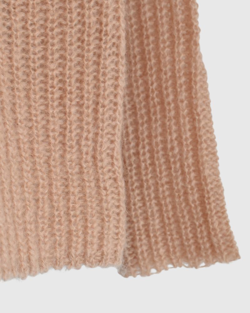 Mohair pullover in PinkBeige
