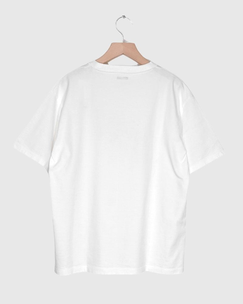 G/D COTTON PEACE TEE 2,3 in White