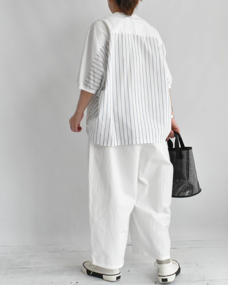 Design combination top 'SALOW' in OffWhite