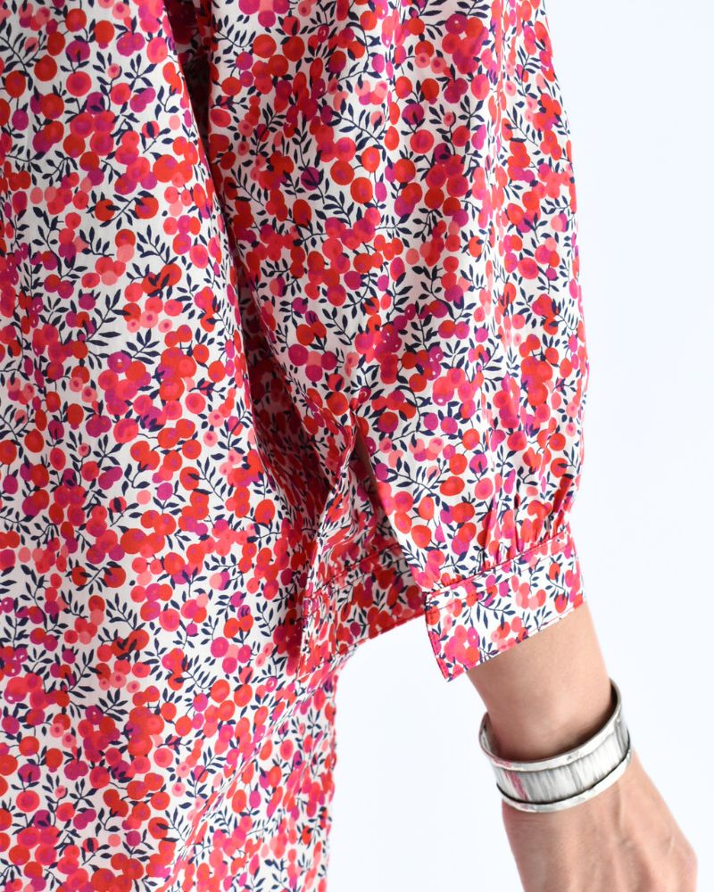 Skipper Shirt (LIBERTY) in WiltshireRed