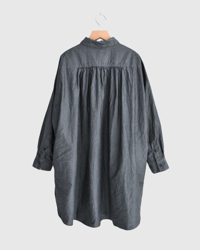 Timeless Long Shirt in Indigo