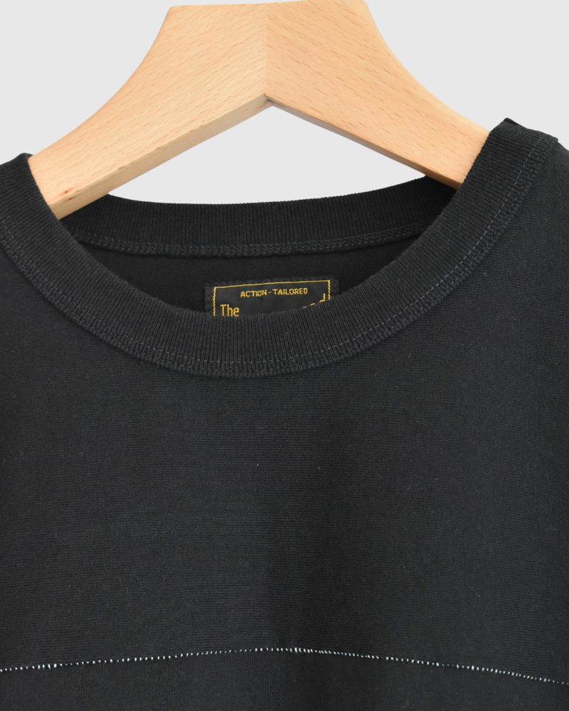 GO Football Long Sleeve T-Shirt in Black