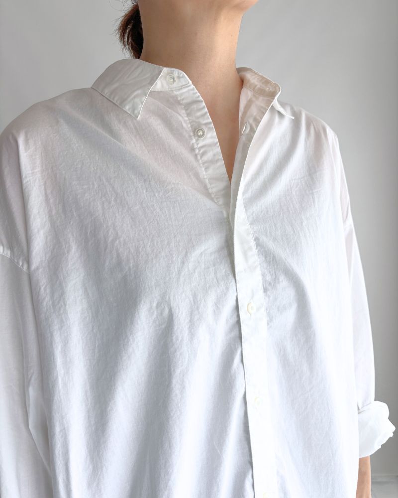 Unisex shirt in White