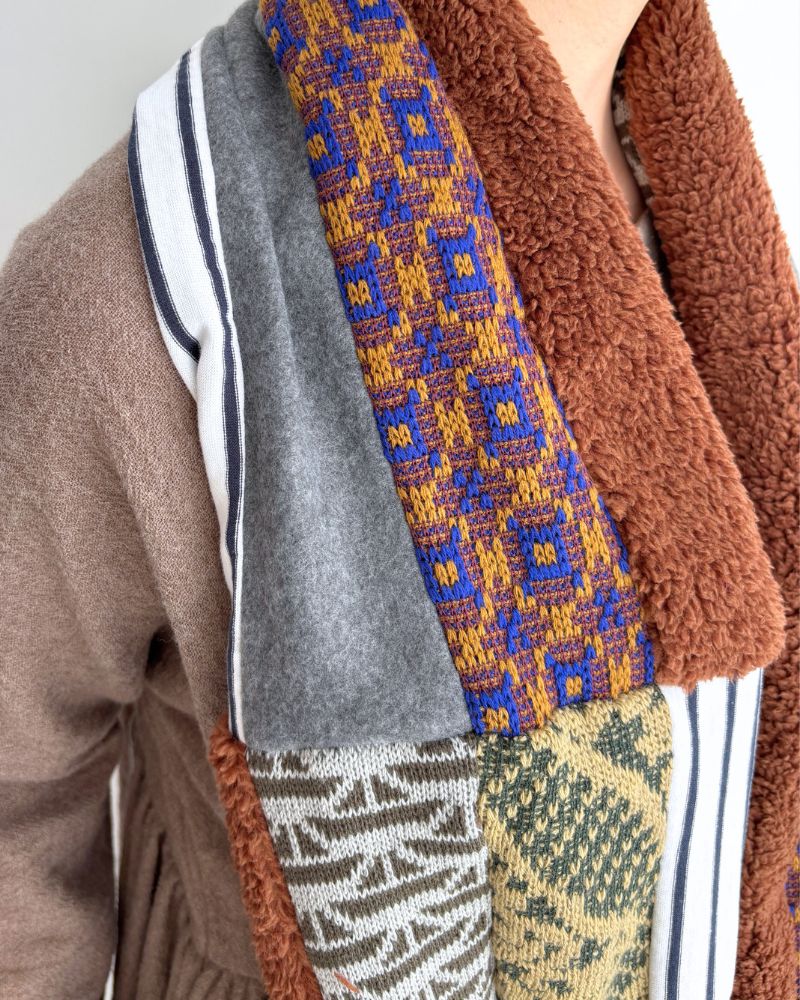 Long Patchwork Snood