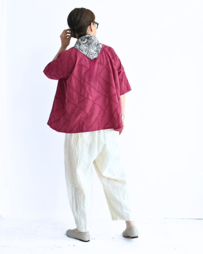 40/- Linen Charlie Pants in Milk