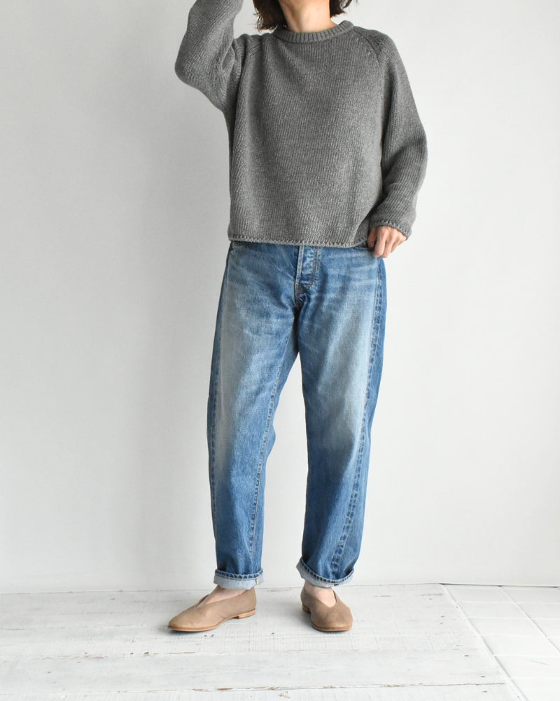 Selvedge Denim 5-Pocket Pants in VintageBlue