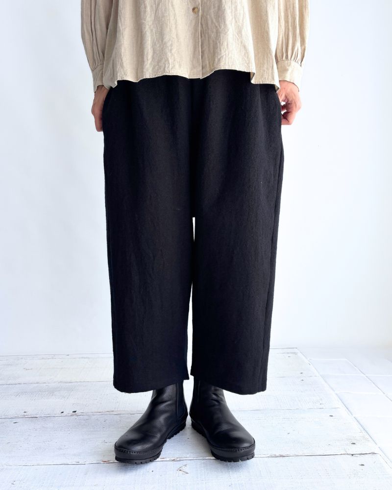 Wool Pants in Black