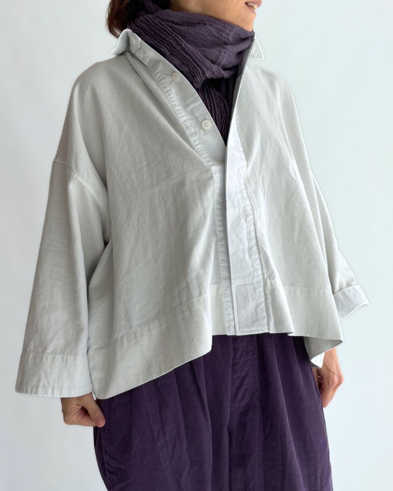 Soft Twill Shirt in IceGray
