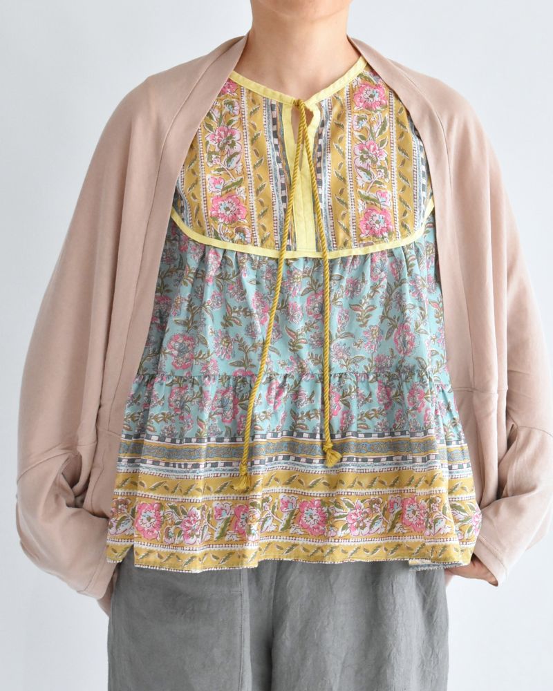 Square bolero 'OLIANA' PinkBeige