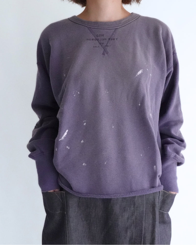 Vintage Sweat Double Gusset Pullover in LightPurple