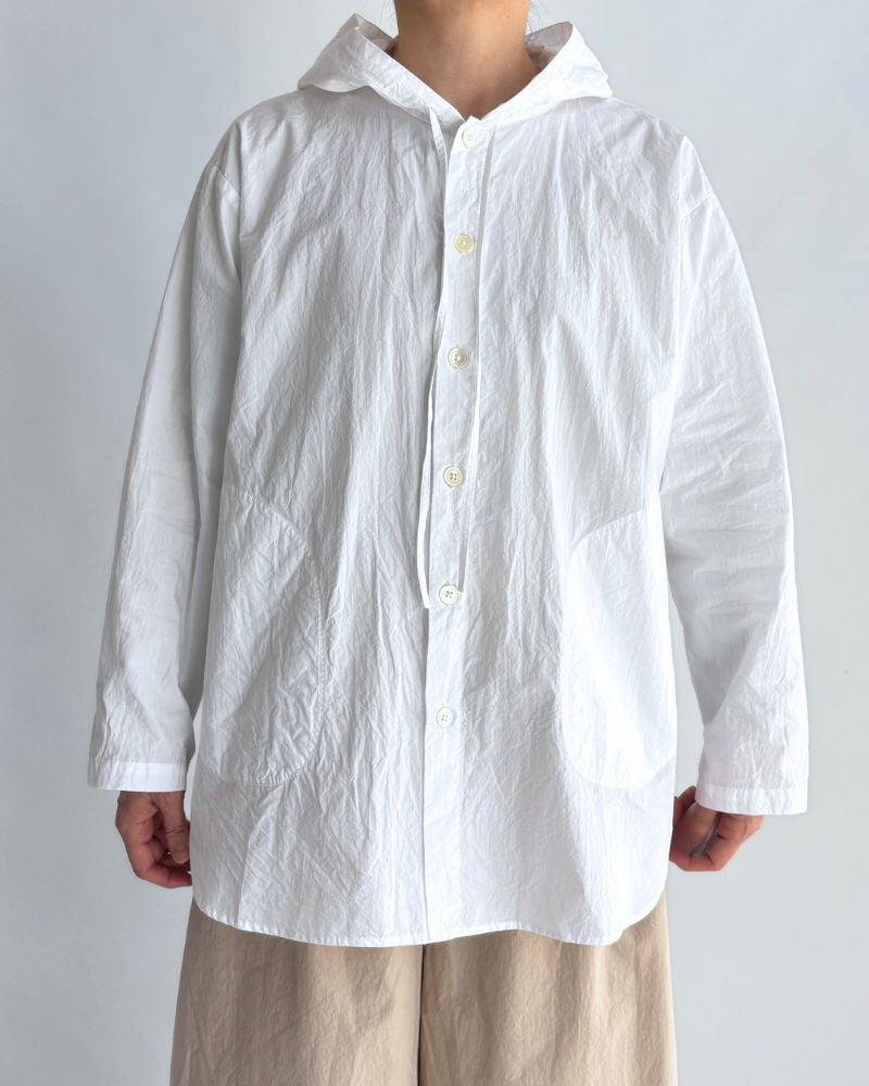 Hoodie shirt in White