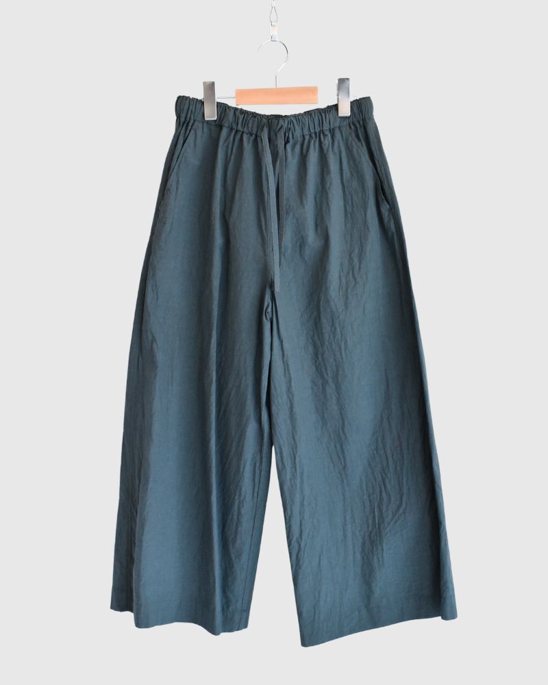 Easy Wide Pants in DarkGreen
