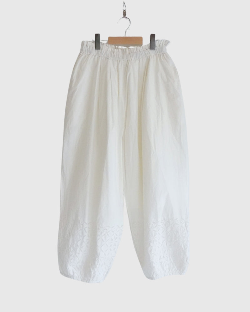 Soft Light Filter Pants in Off White