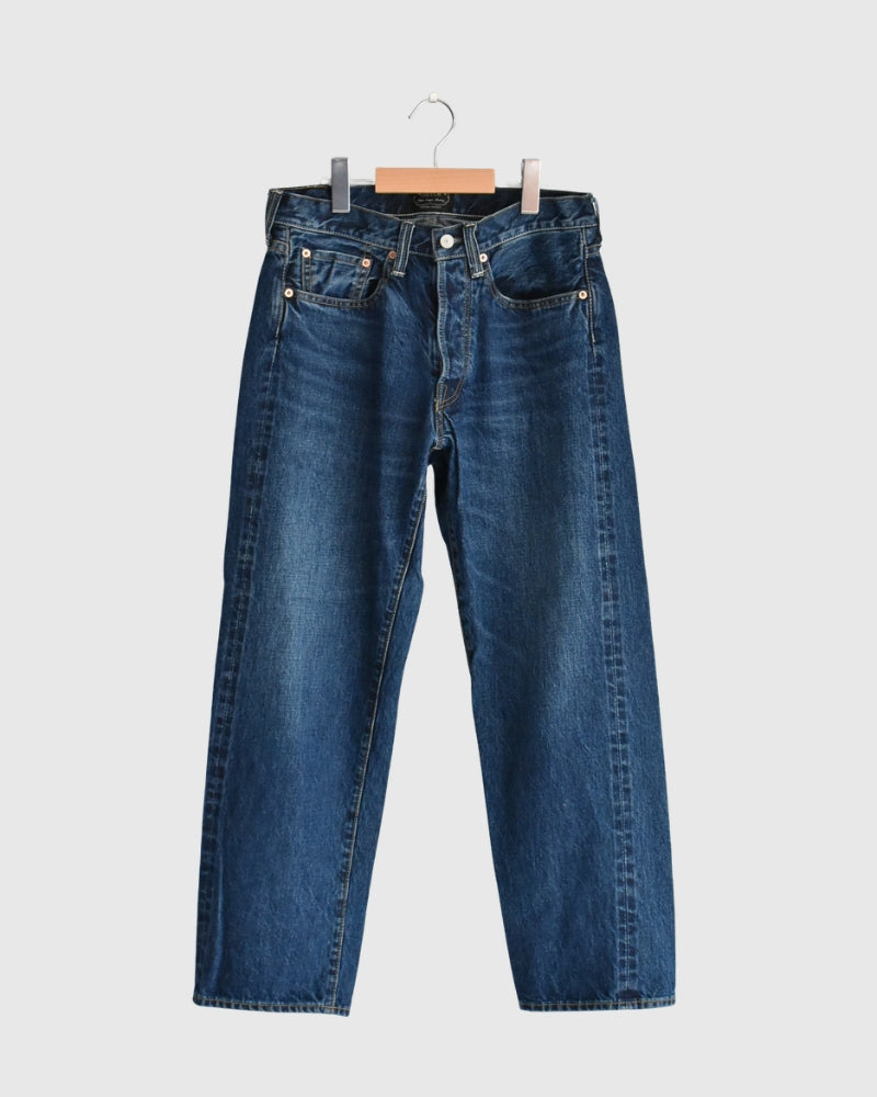 Selvedge Denim 5-Pocket Pants in Blue