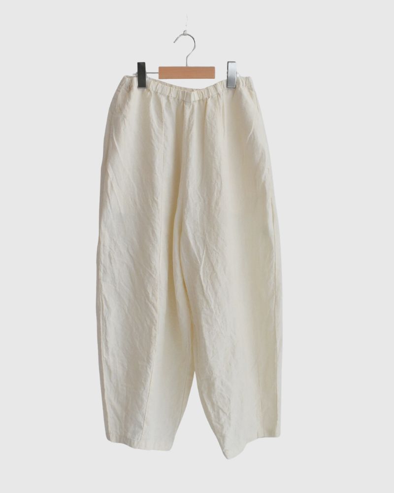40/- Linen Charlie Pants in Milk
