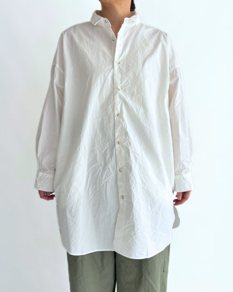 Timeless Long Shirt in White