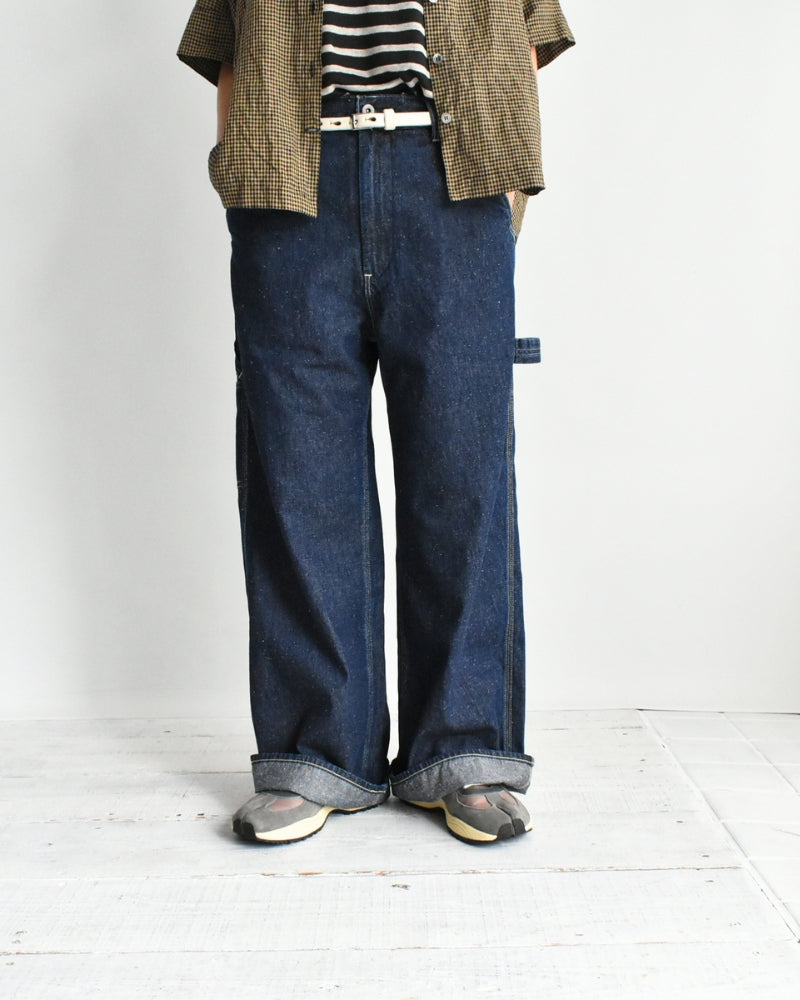 Light-oz Denim Painter Dorothy Pants in Navy