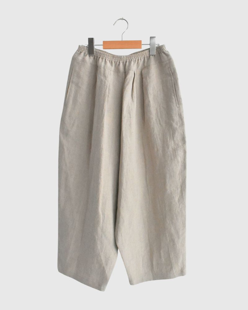 Egg Pants (LINEN) in Flax