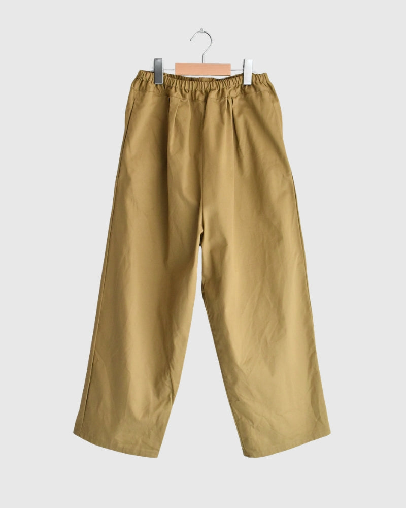 Chino Cloth POKKA Pants in Beige