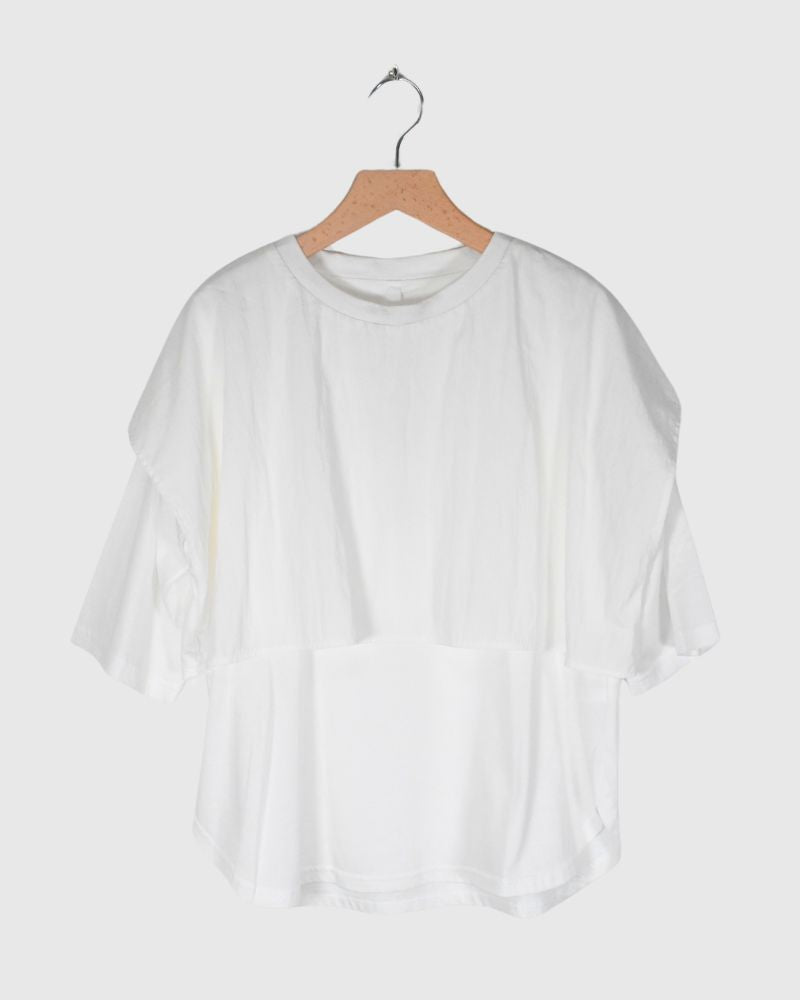 LAYERED TOPS 'HABOI' in White