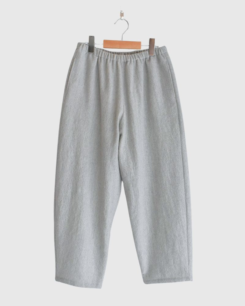 Cocoon Pants (Wool) in LightGray