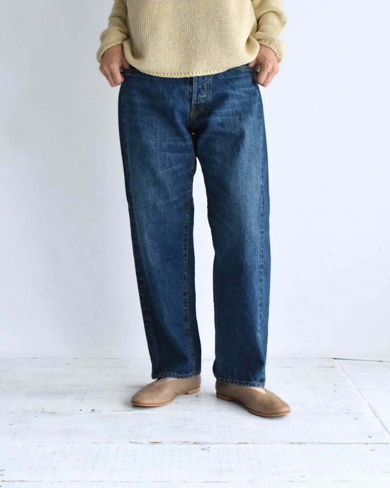 Selvedge Denim 5-Pocket Pants in Blue