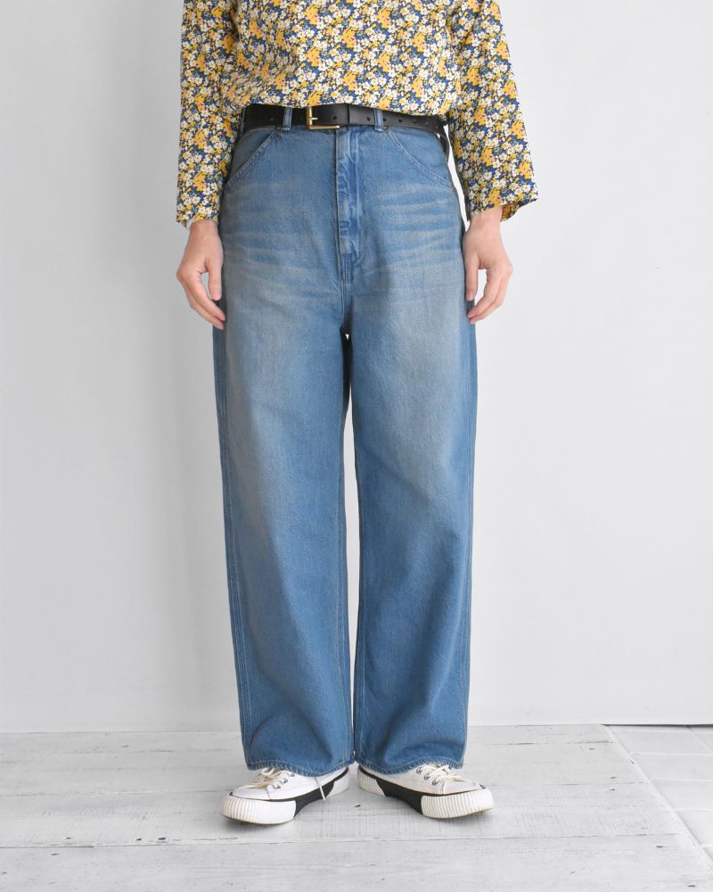 Loose Painter Denim Pants in VintageWash