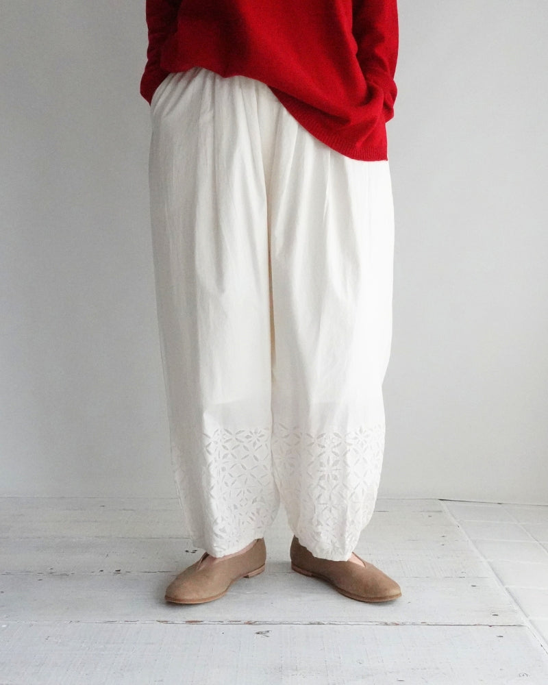 Soft Light Filter Pants in Off White