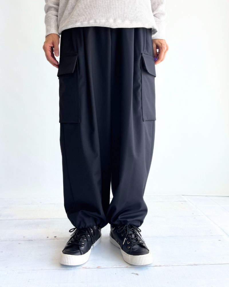 CLOVER-TRO Cargo Pants in Navy