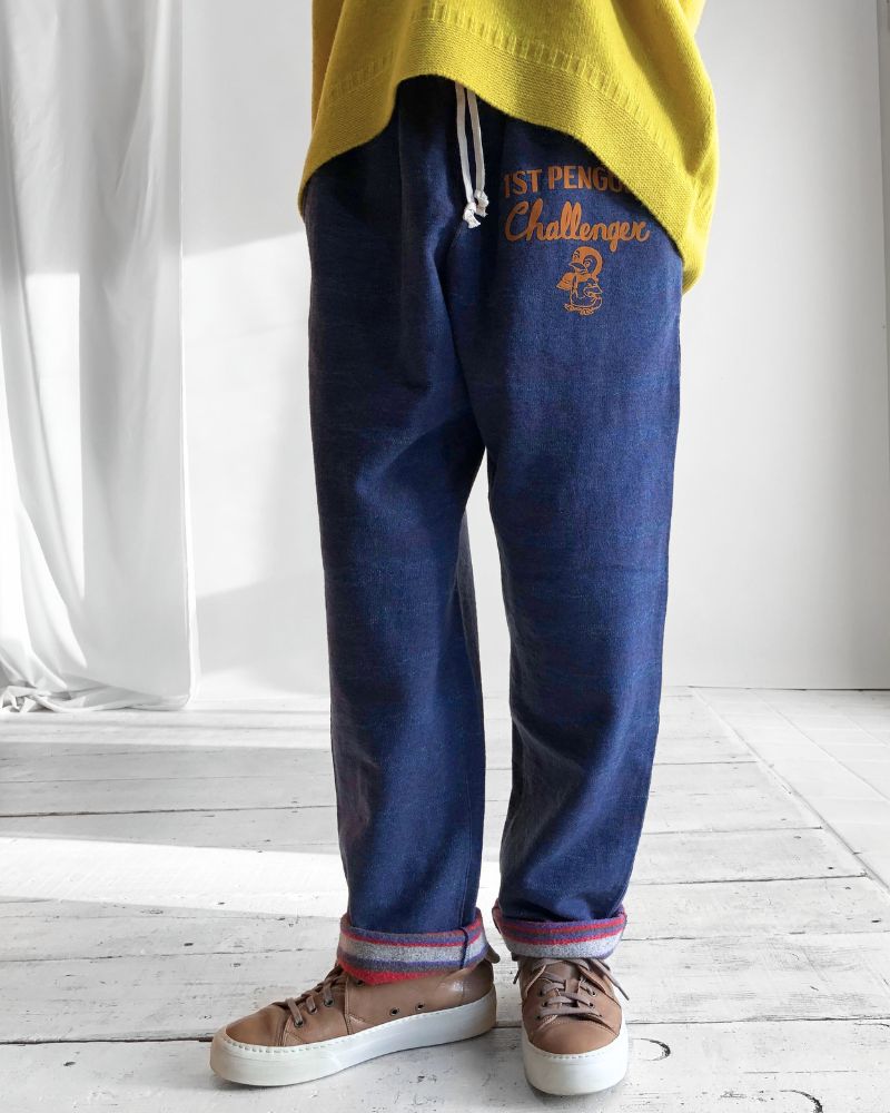 Inlay Striped PENNIE Pants in Navy