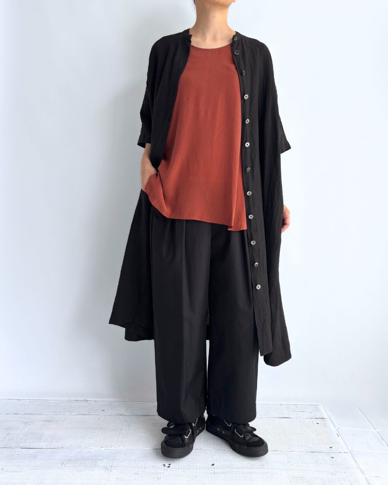 AMARA Sleeveless Pullover in Chestnut