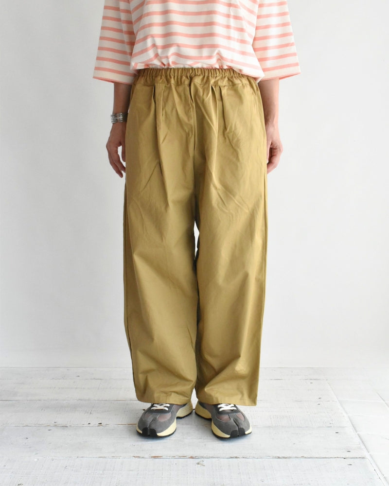 Chino Cloth POKKA Pants in Beige