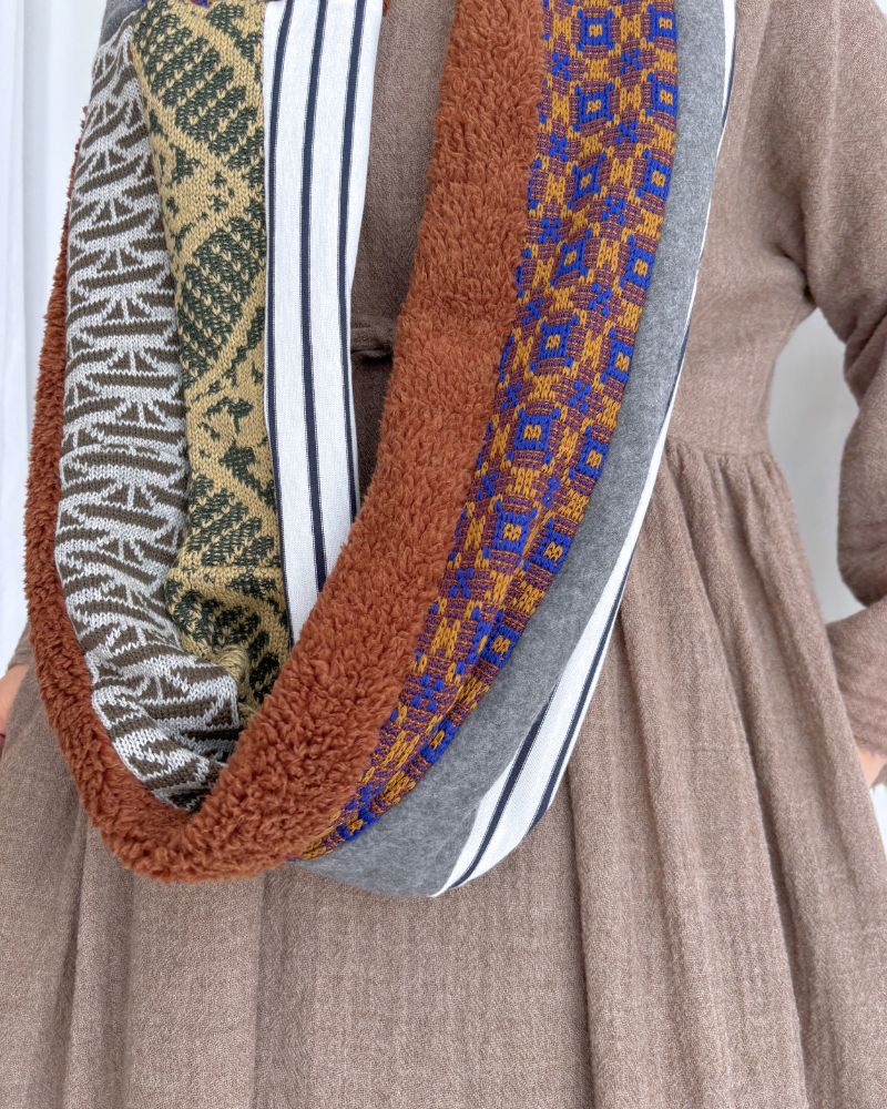 Long Patchwork Snood