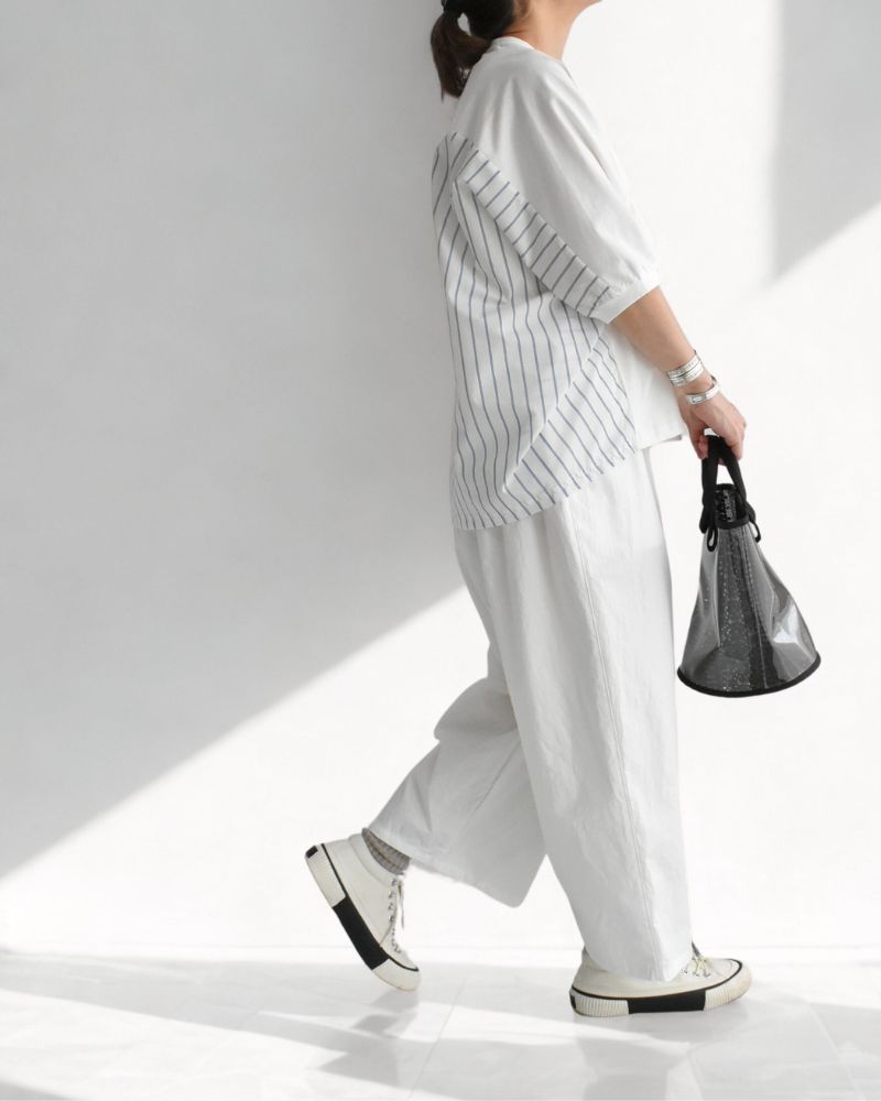 Design combination top 'SALOW' in OffWhite