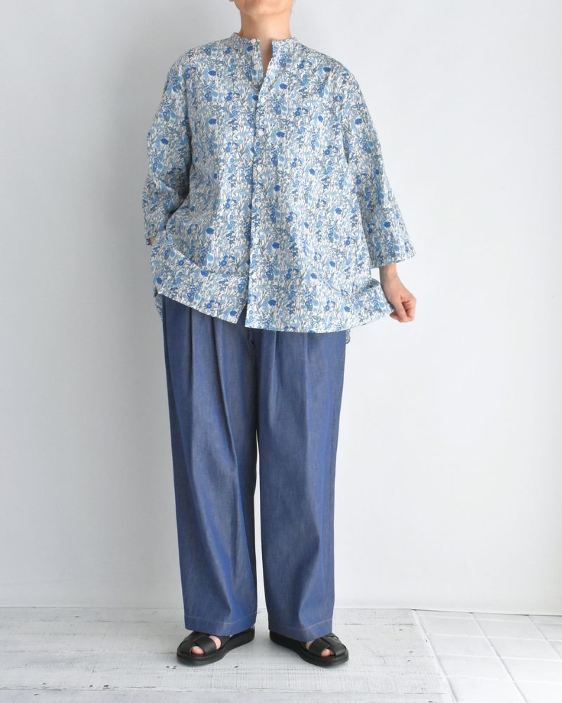 LIBERTY PRINT Shirt Blouse in Nazuna