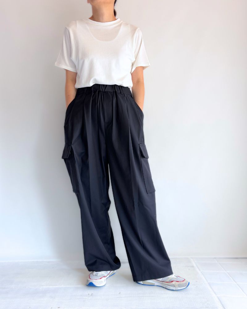 CLOVER-TRO Cargo Pants in Navy