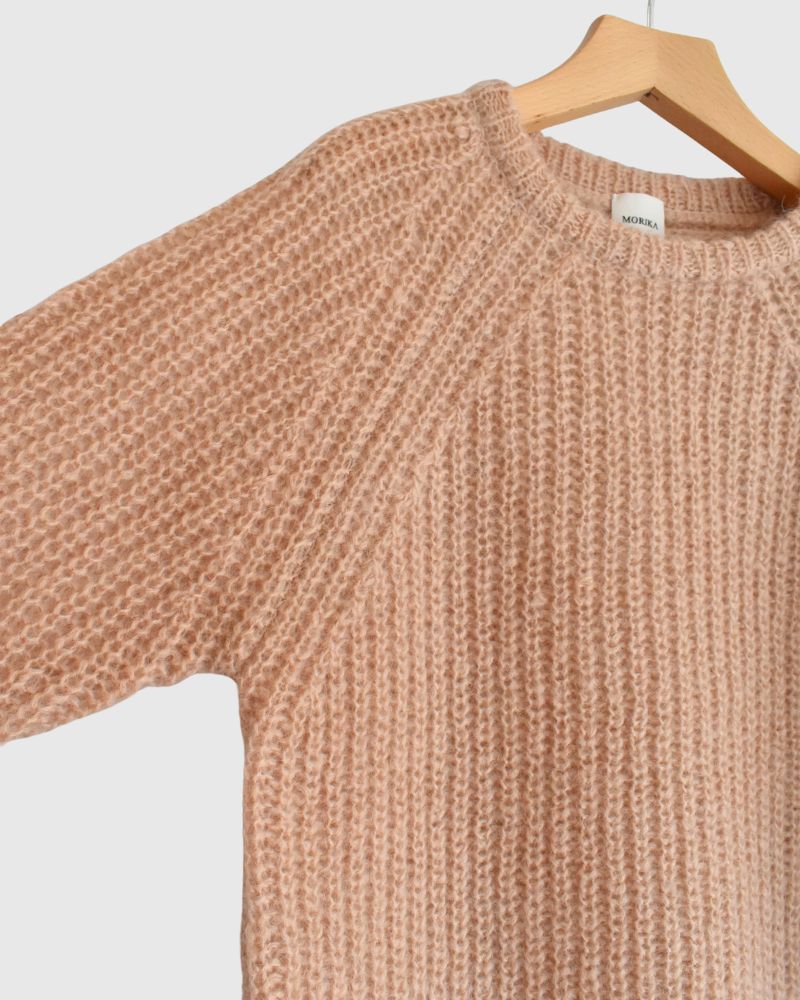 Mohair pullover in PinkBeige