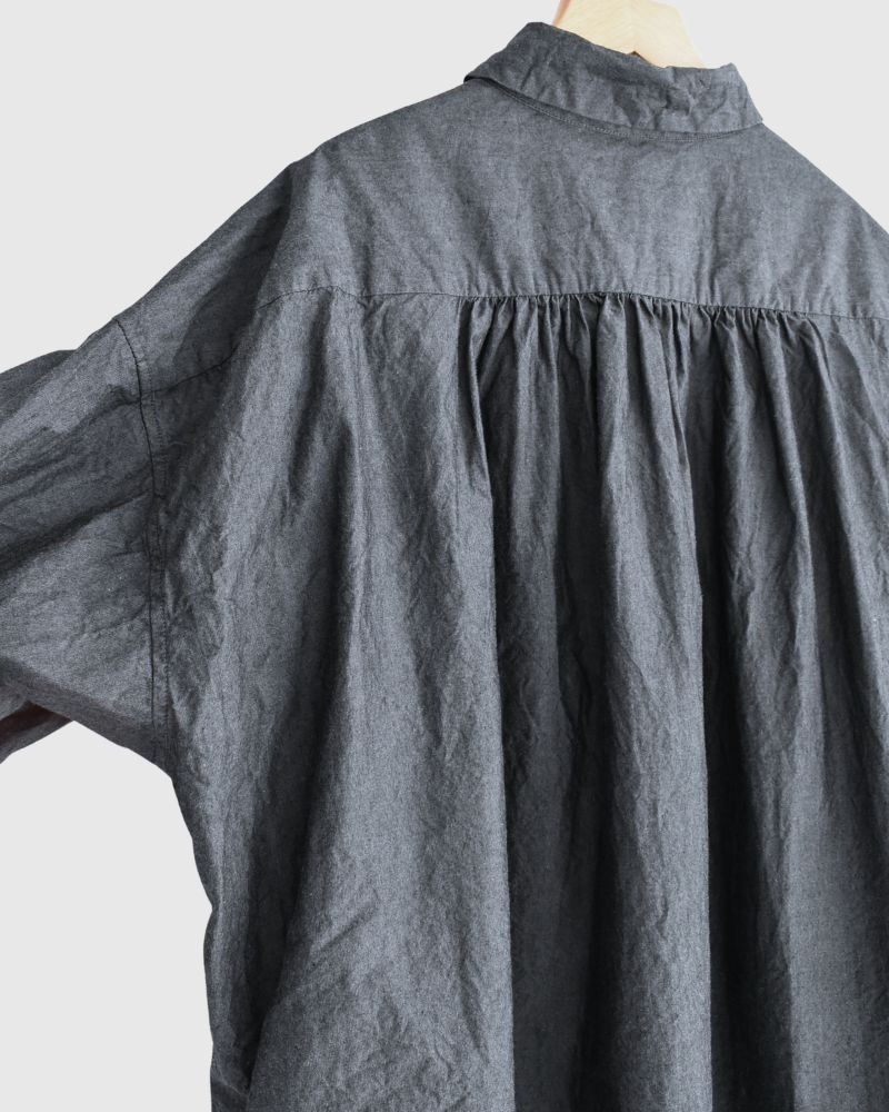 Timeless Long Shirt in Indigo