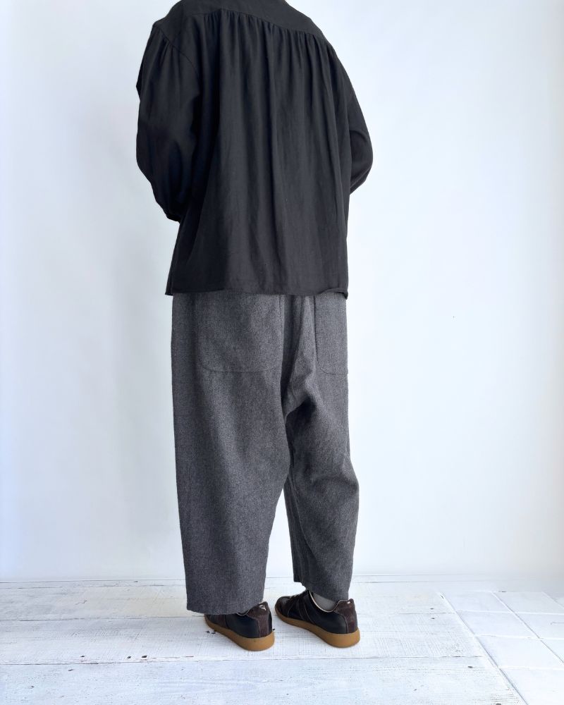 Wool Pants in Gray