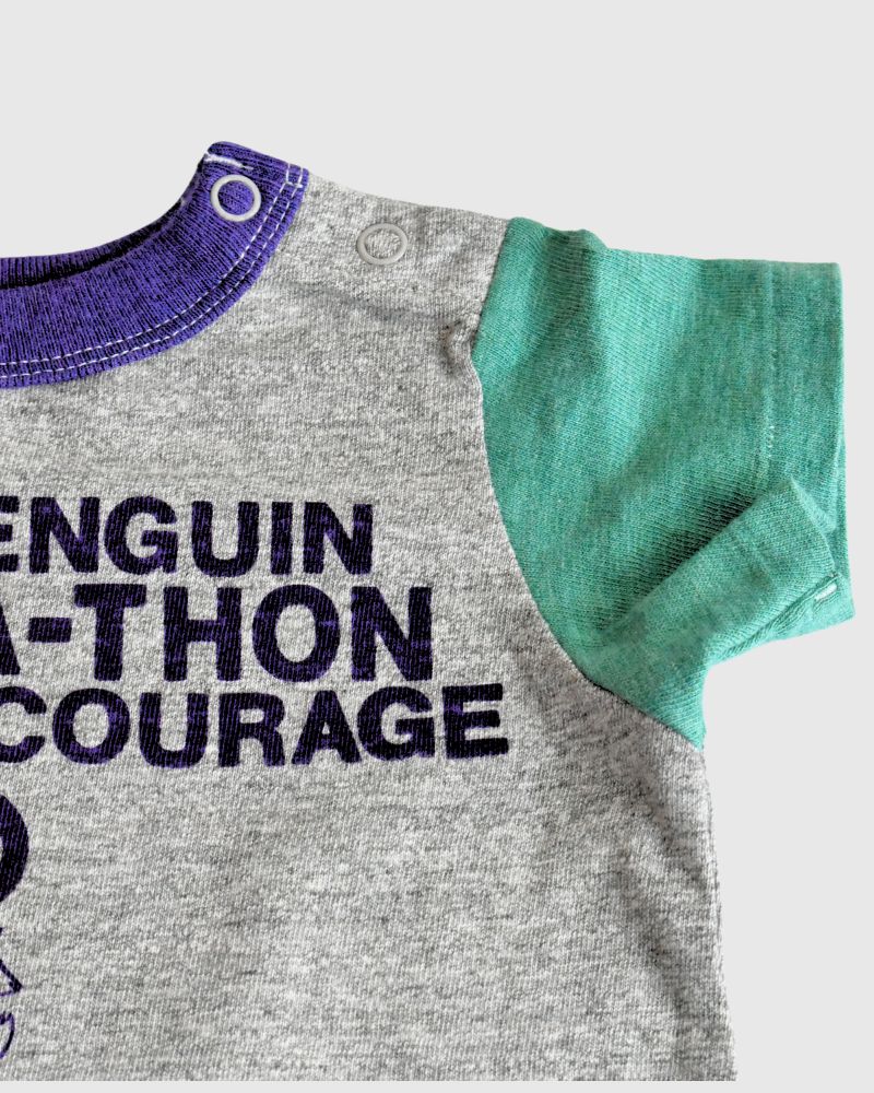 Cotton Jersey PENGUIN BABY Tee in Crazy