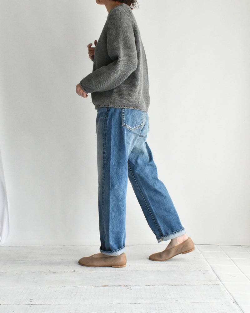 Selvedge Denim 5-Pocket Pants in VintageBlue