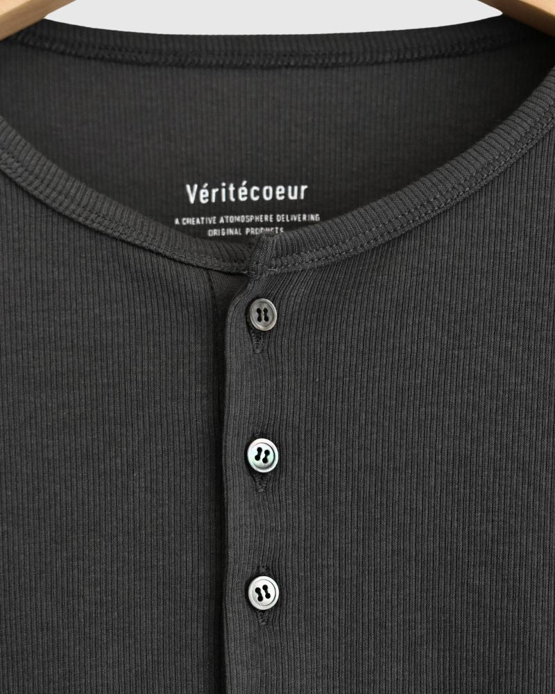 Teleco Henley Long Sleeve Tee