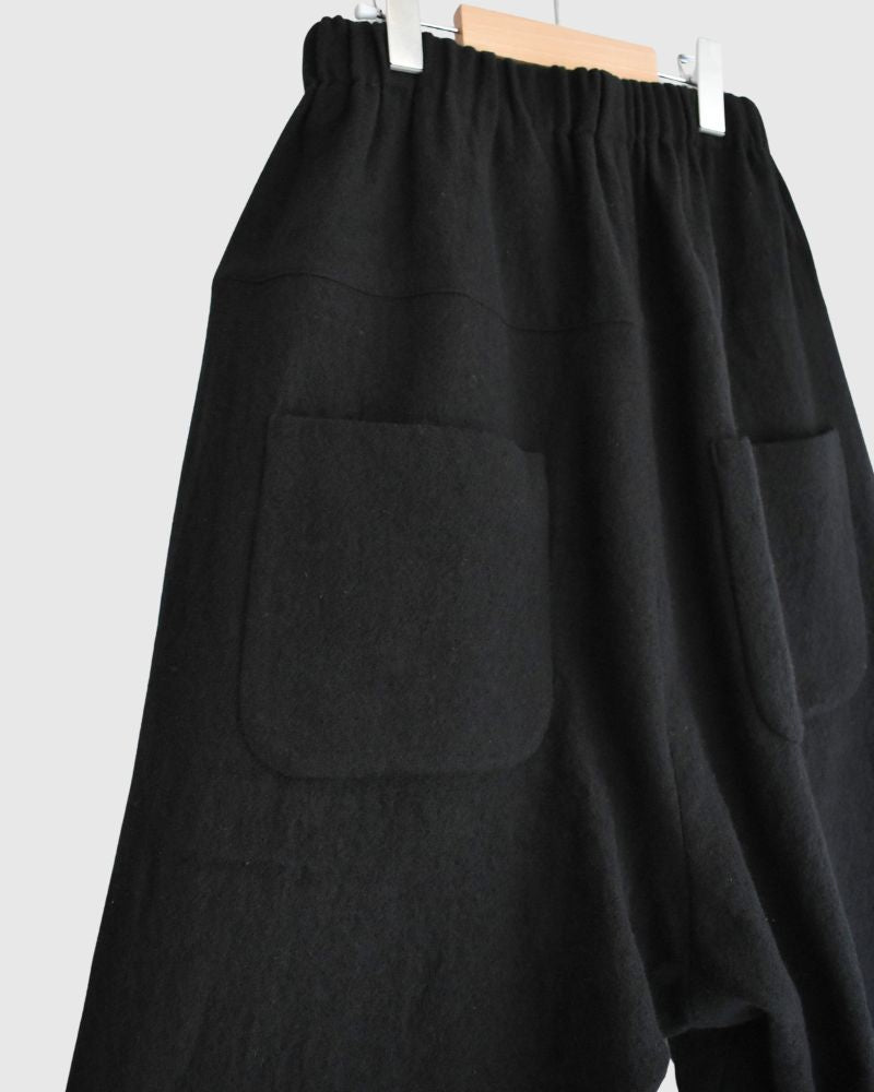 Wool Pants in Black
