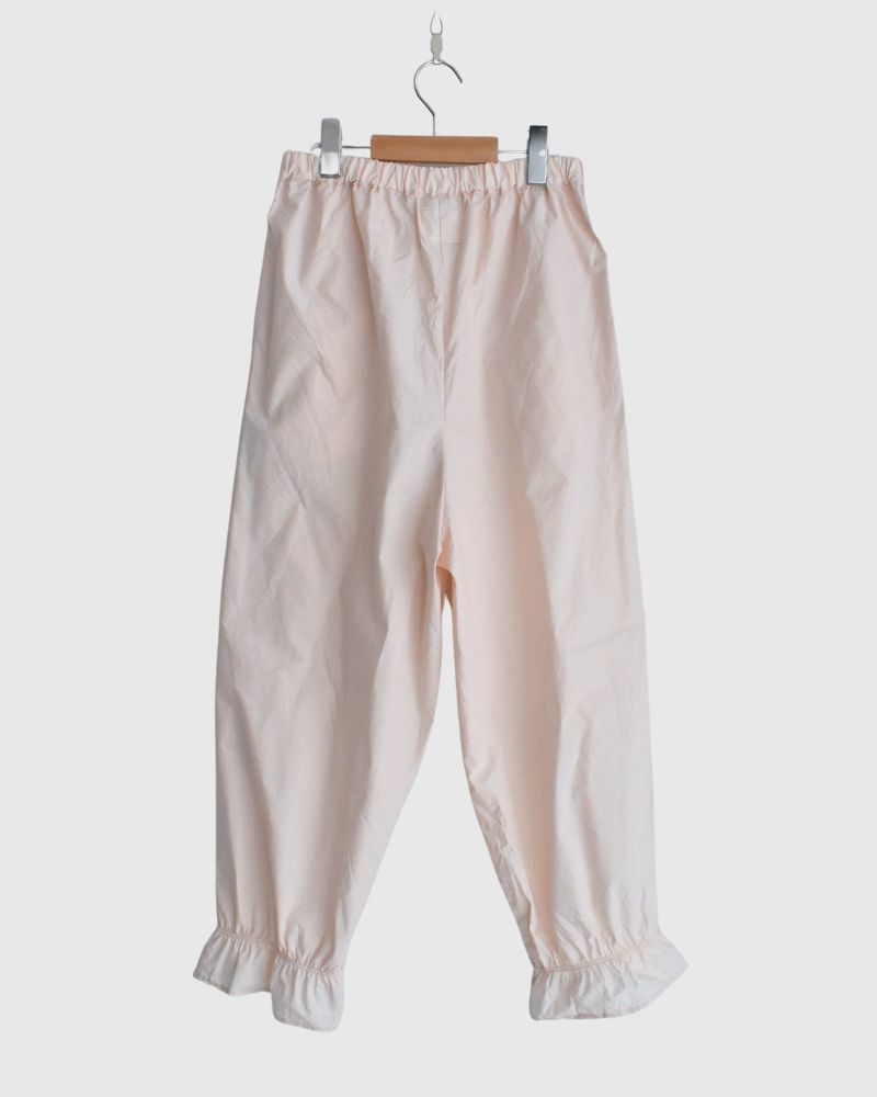 Hem Frill Pants in Pink