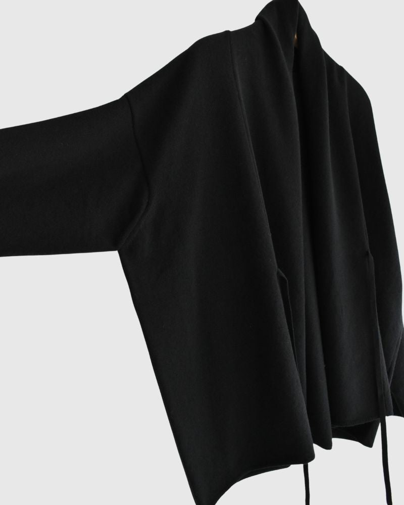 Shawl Cardigan in Black