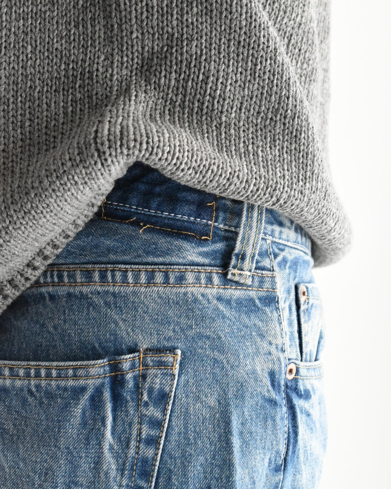 Selvedge Denim 5-Pocket Pants in VintageBlue