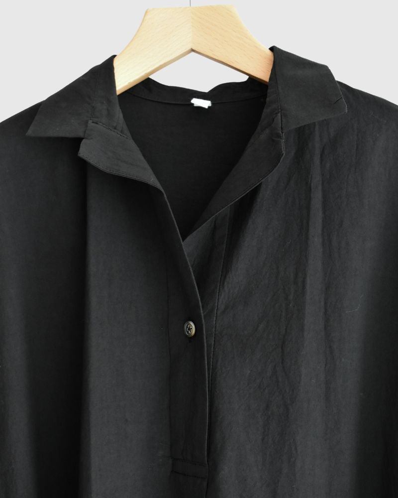 Skipper Flare Dress in Black