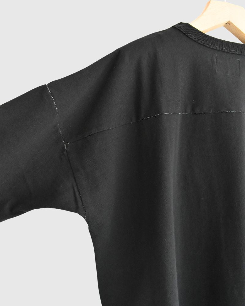 GO Football Long Sleeve T-Shirt in Black